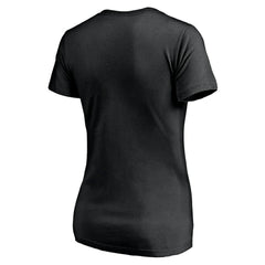 Cincinnati Bengals Women's Long Stride V-Neck T-Shirt Black - NFL