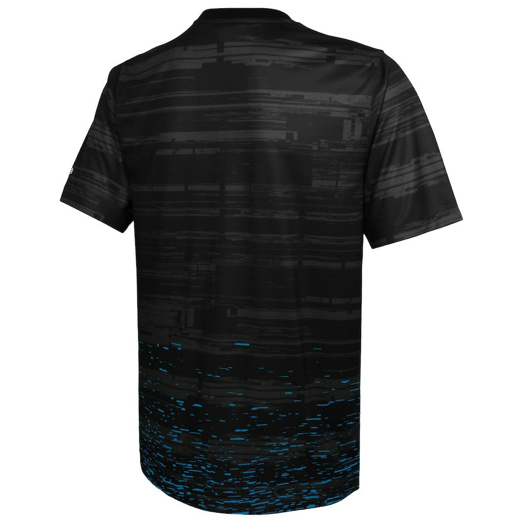 Carolina Panthers New Era Combine Authentic Sweep T-Shirt Black - NFL