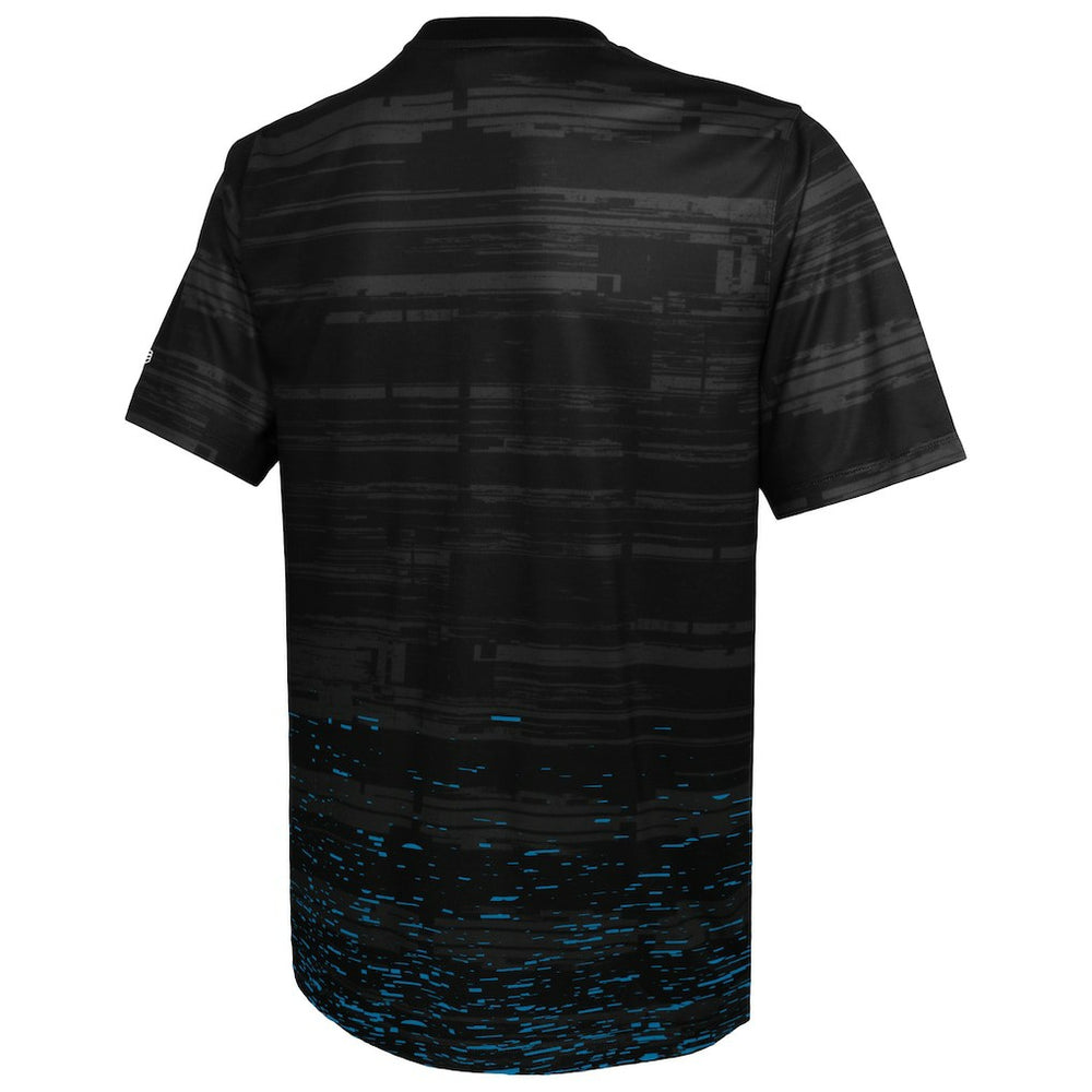 Carolina Panthers New Era Combine Authentic Sweep T-Shirt Black - NFL