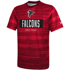 Atlanta Falcons New Era Combine Authentic Sweep T-Shirt Red - NFL