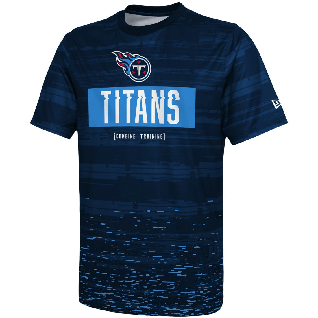 Tennessee Titans New Era Combine Authentic Sweep T-Shirt Navy - NFL