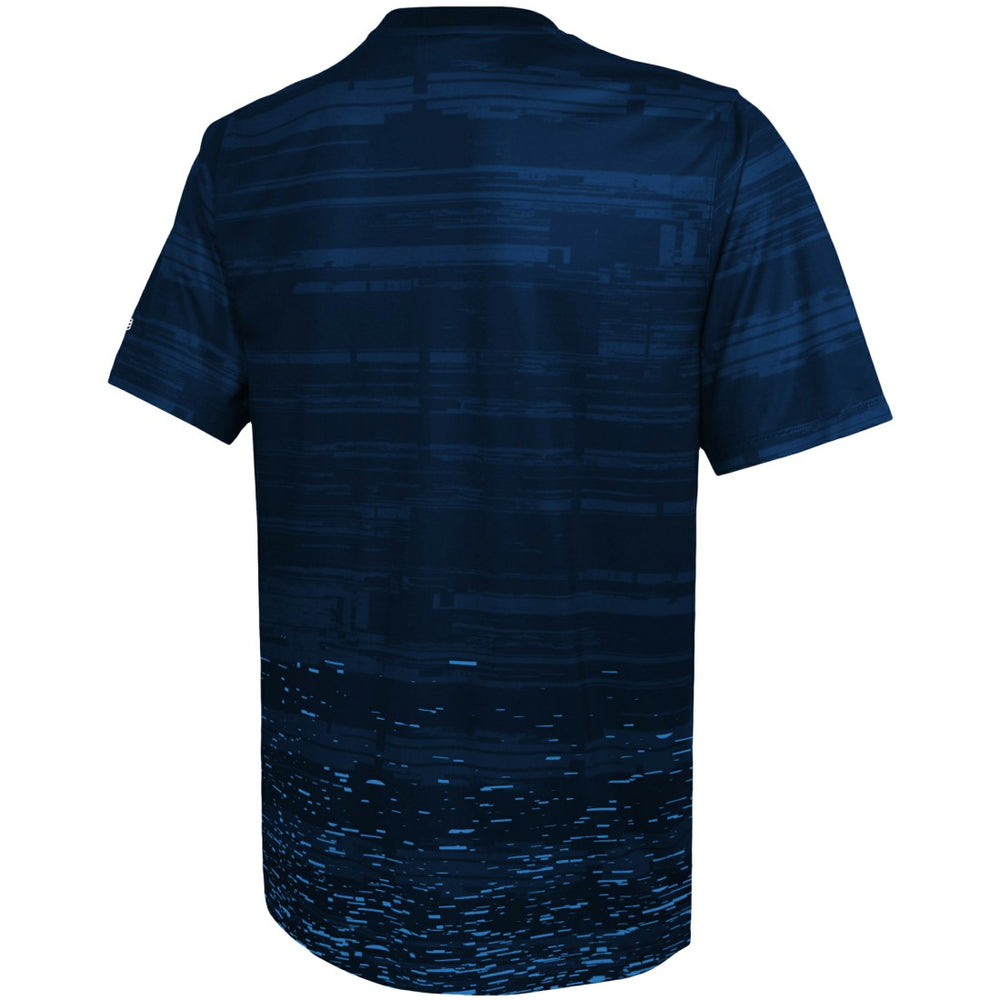Tennessee Titans New Era Combine Authentic Sweep T-Shirt Navy - NFL