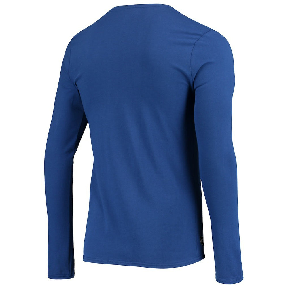 Los Angeles Rams New Era Combine Authentic Static Abbreviation Long Sleeve T-Shirt Royal - NFL