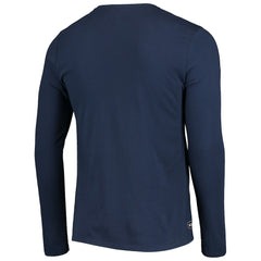 Houston Texans New Era Combine Authentic Static Abbreviation Long Sleeve T-Shirt Navy - NFL