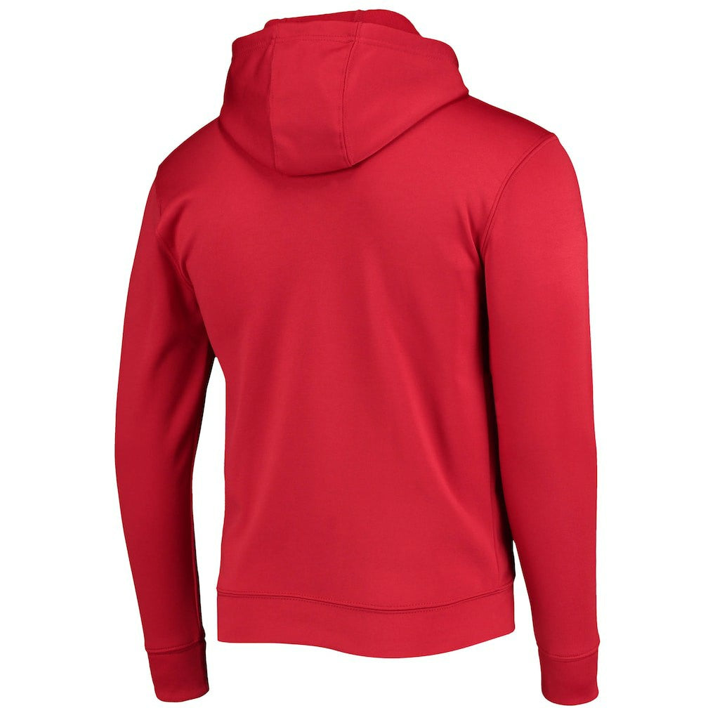 Arizona Cardinals New Era Combine Authentic Hard Hash Pullover Hoodie Cardinal - NFL