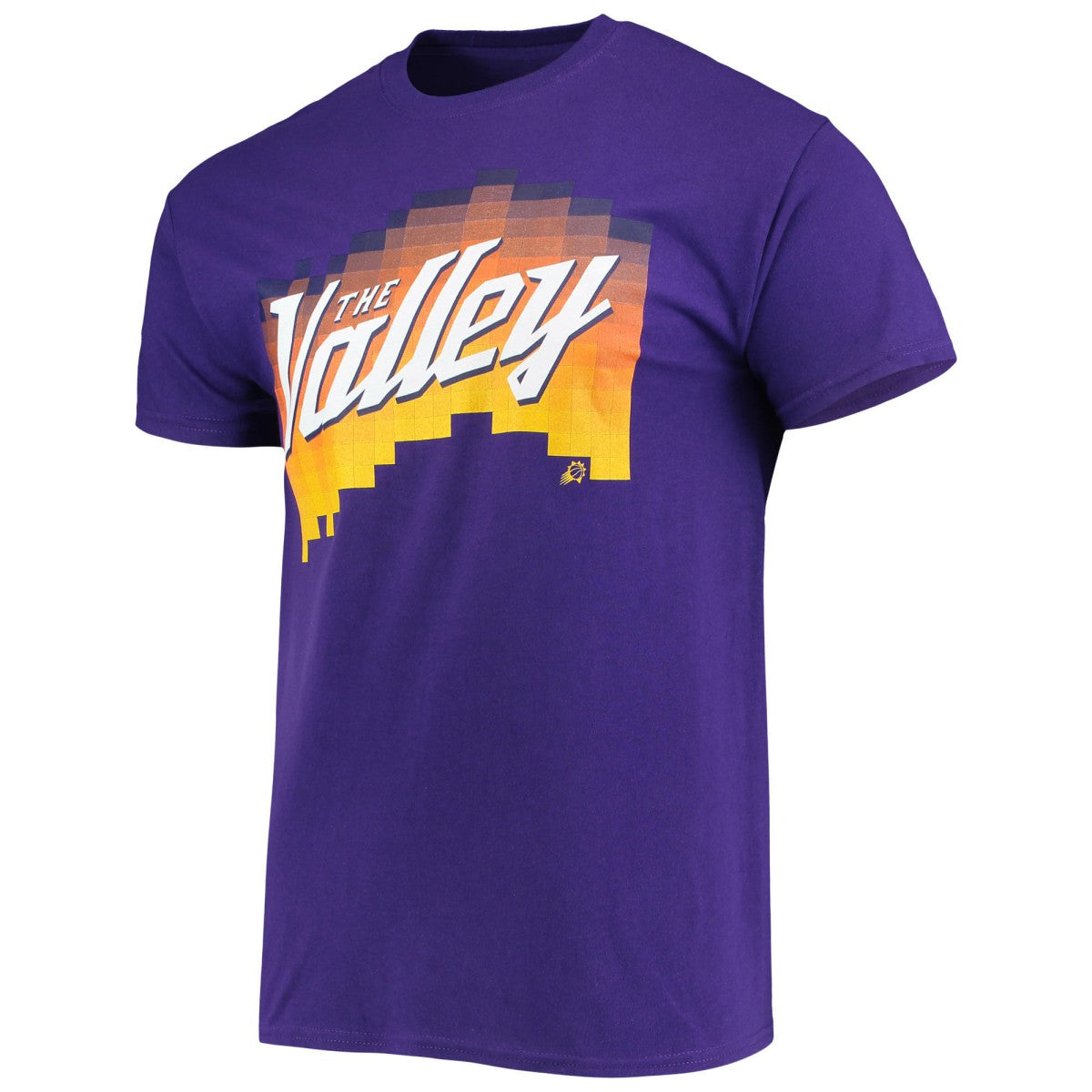 NBA - Phoenix Suns Junk Food The Valley Pixel T-Shirt - Purple