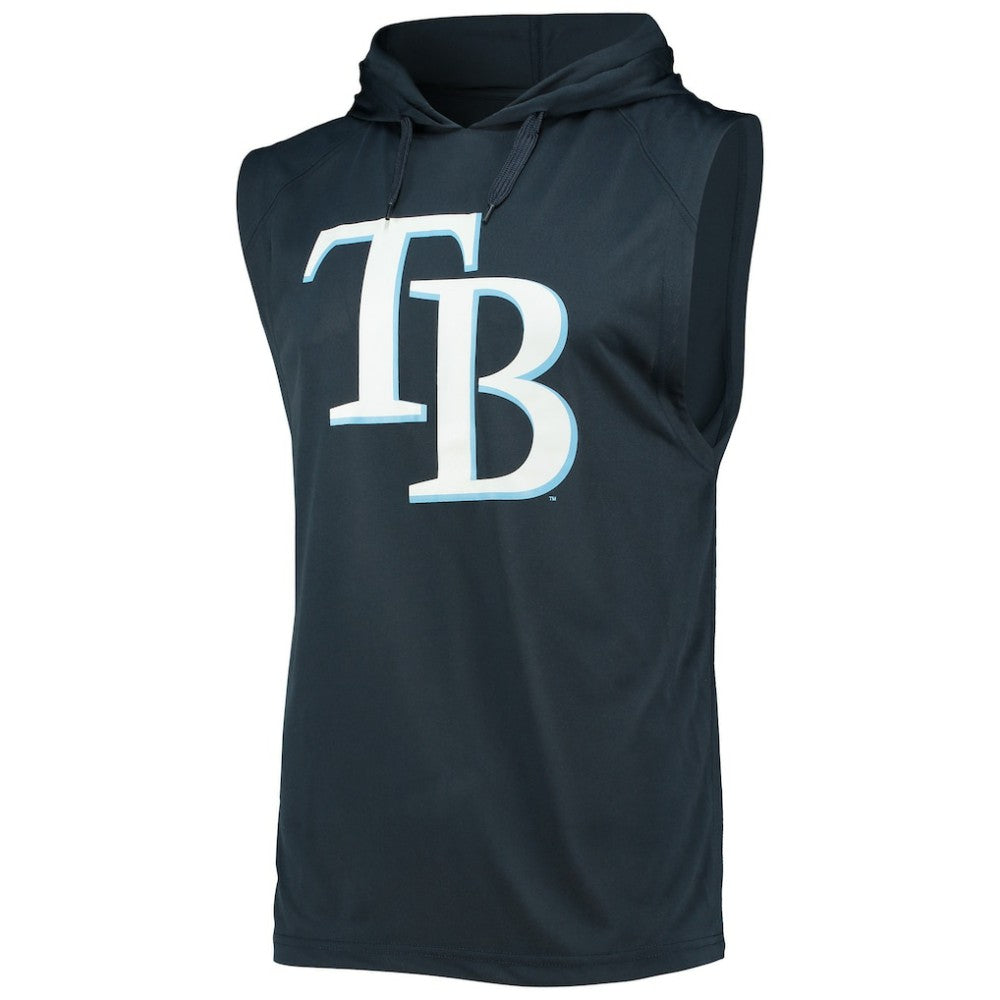 Tampa Bay Rays Stitches Sleeveless Pullover Hoodie for sale