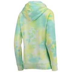 Tampa Bay Buccaneers New Era Women's Ice-Dye Full-Zip Hoodie White - NFL