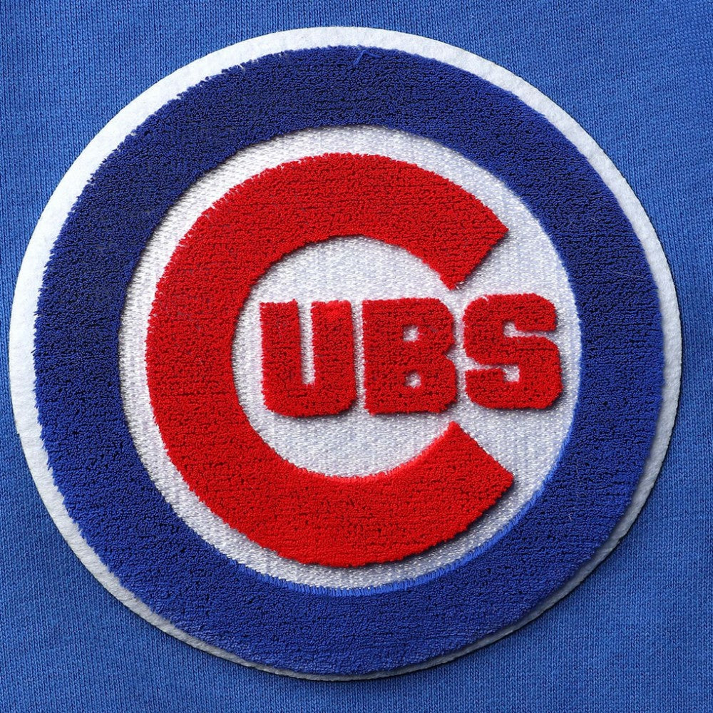 Chicago Cubs Pro Standard Stacked Logo Pullover Sweatshirt Lifestyle