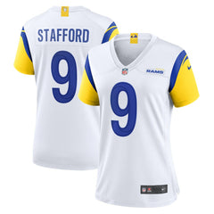Matthew Stafford Los Angeles Rams Women's Player Jersey White - Nike