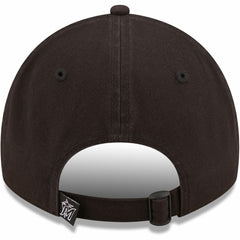 Miami Marlins New Era Black On Black Core Classic 2.0 9TWENTY Adjustable Hat Online