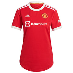 Adidas Facundo Pellistri Manchester United Women's 2021/22 Home Replica Player Jerseys - Red