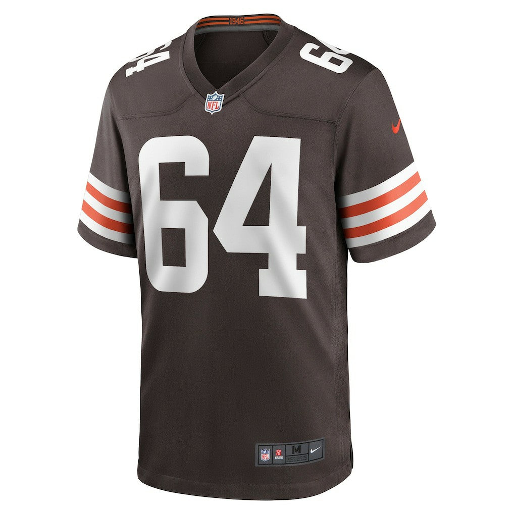 Joe DeLamielleure Cleveland Browns Game Retired Player Jersey Brown - Nike