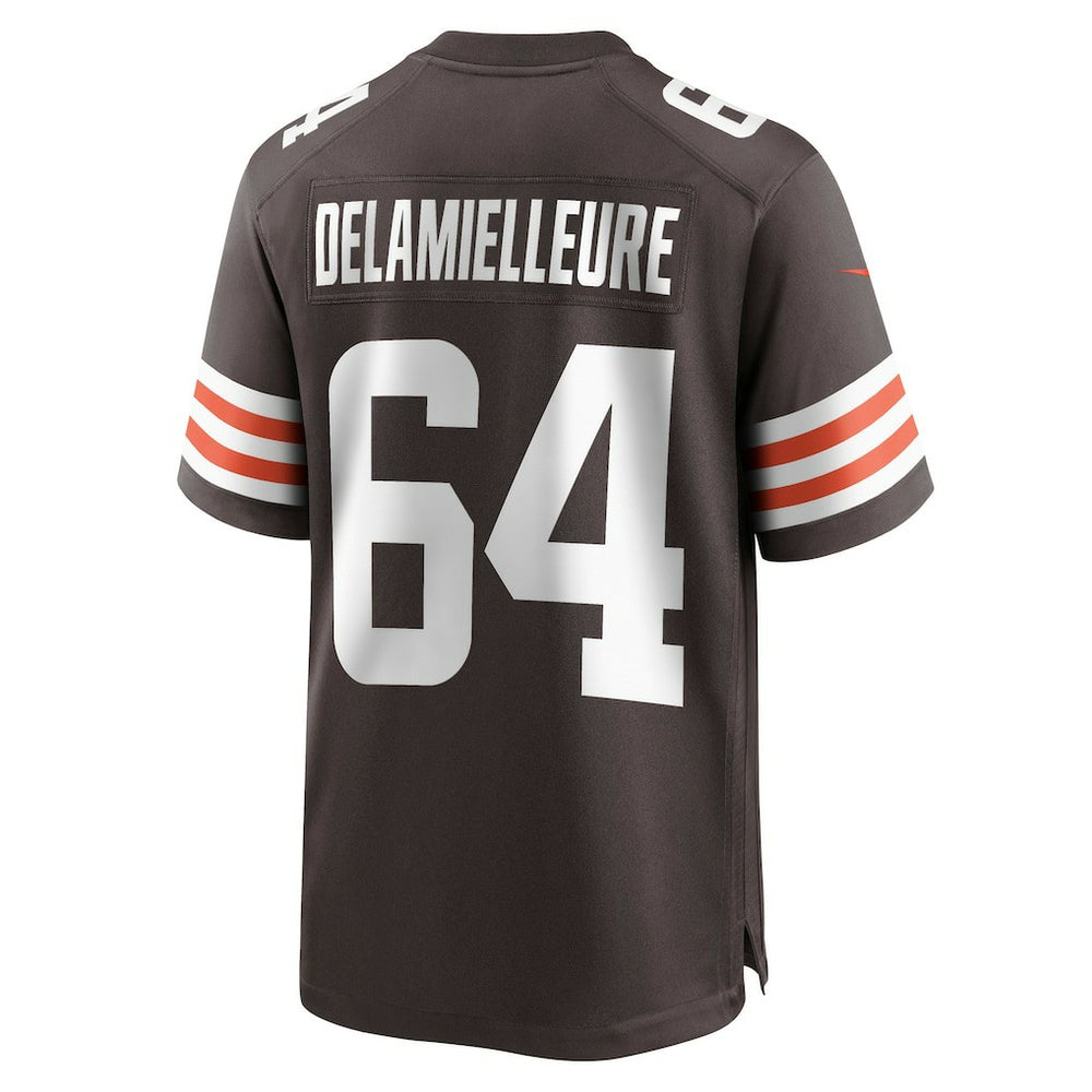 Joe DeLamielleure Cleveland Browns Game Retired Player Jersey Brown - Nike