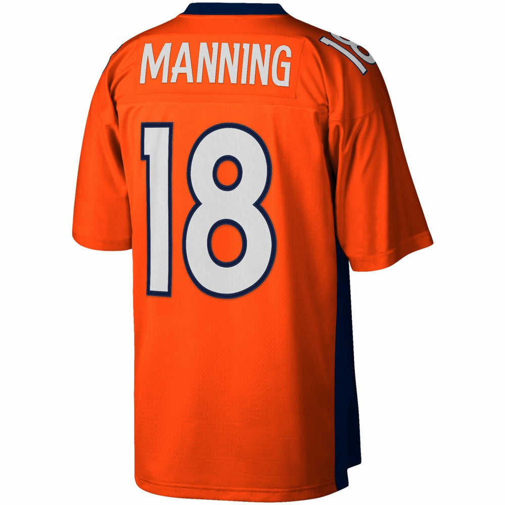 Peyton Manning Denver Broncos Big & Tall 2015 Retired Player Replica Jersey Orange - Mitchell & Ness