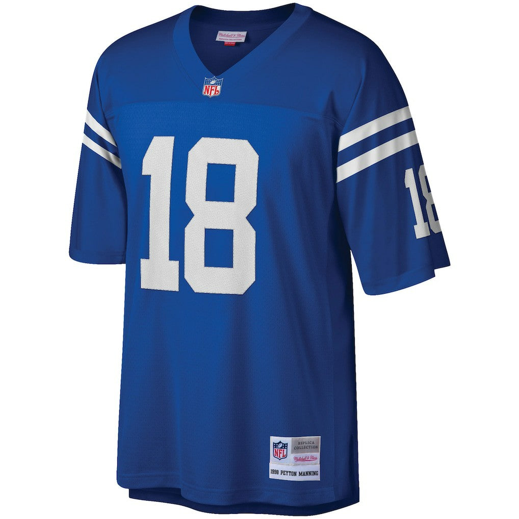 Peyton Manning Indianapolis Colts Big & Tall 1998 Retired Player Replica Jersey Royal - Mitchell & Ness