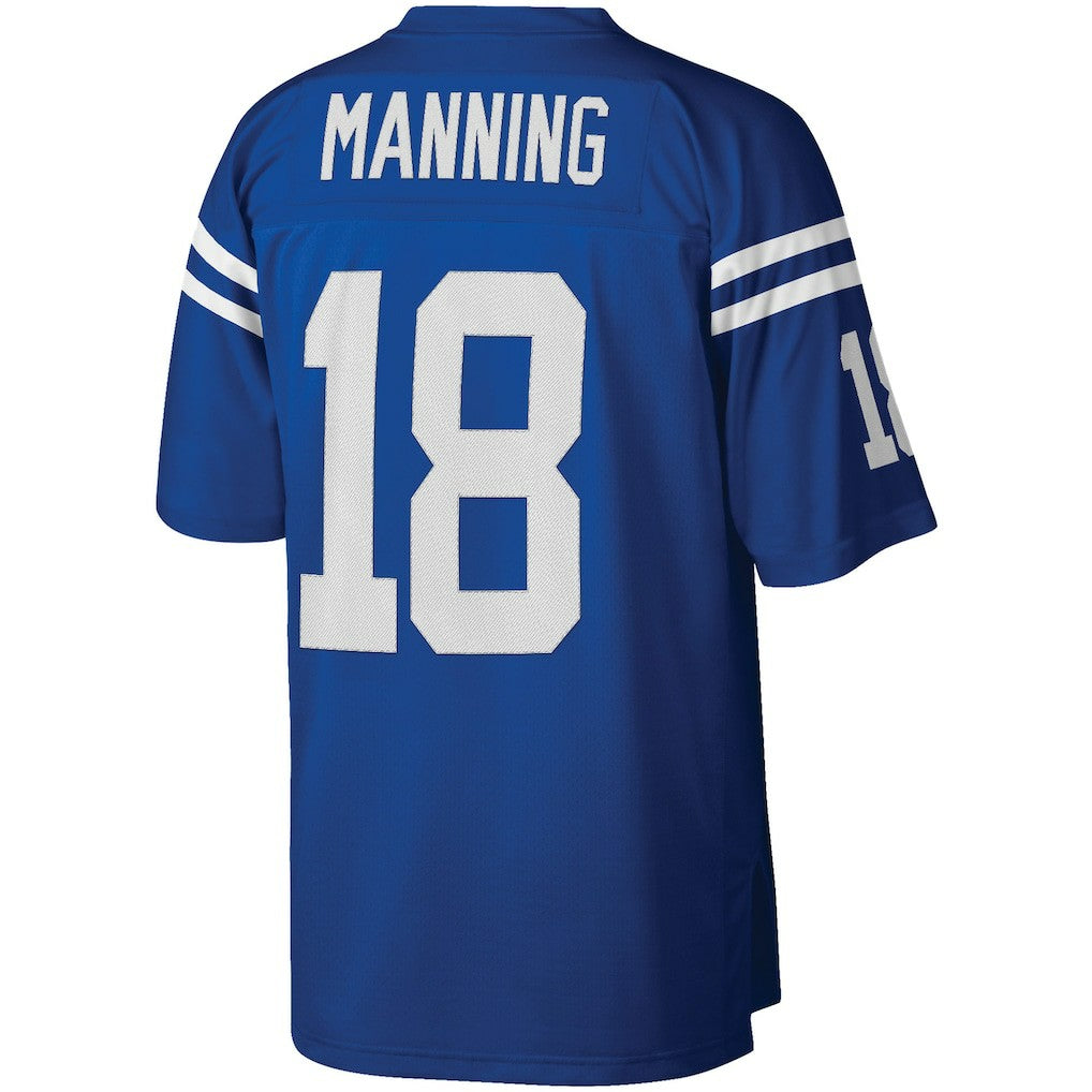 Peyton Manning Indianapolis Colts Big & Tall 1998 Retired Player Replica Jersey Royal - Mitchell & Ness