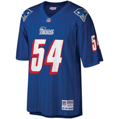 Tedy Bruschi New England Patriots Big & Tall 1996 Retired Player Replica Jersey Royal - Mitchell & Ness