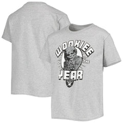 Las Vegas Raiders Junk Food Youth Star Wars Wookie Of The Year T-Shirt Heathered Gray - NFL