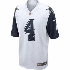 Dak Prescott Dallas Cowboys Alternate Game Team Jersey White - Nike