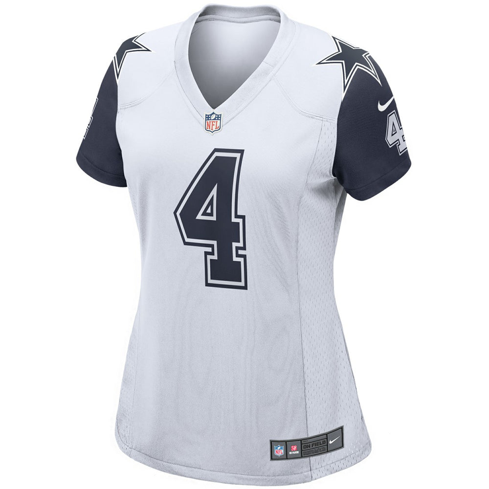 Dak Prescott Dallas Cowboys Women's Alternate Game Jersey White - Nike
