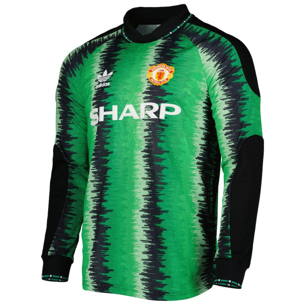 Adidas Manchester United Originals 90 Goalkeeper Replica Jerseys - Green
