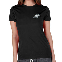 Philadelphia Eagles Concepts Sport Women's Marathon Knit Lounge Top Black - NFL
