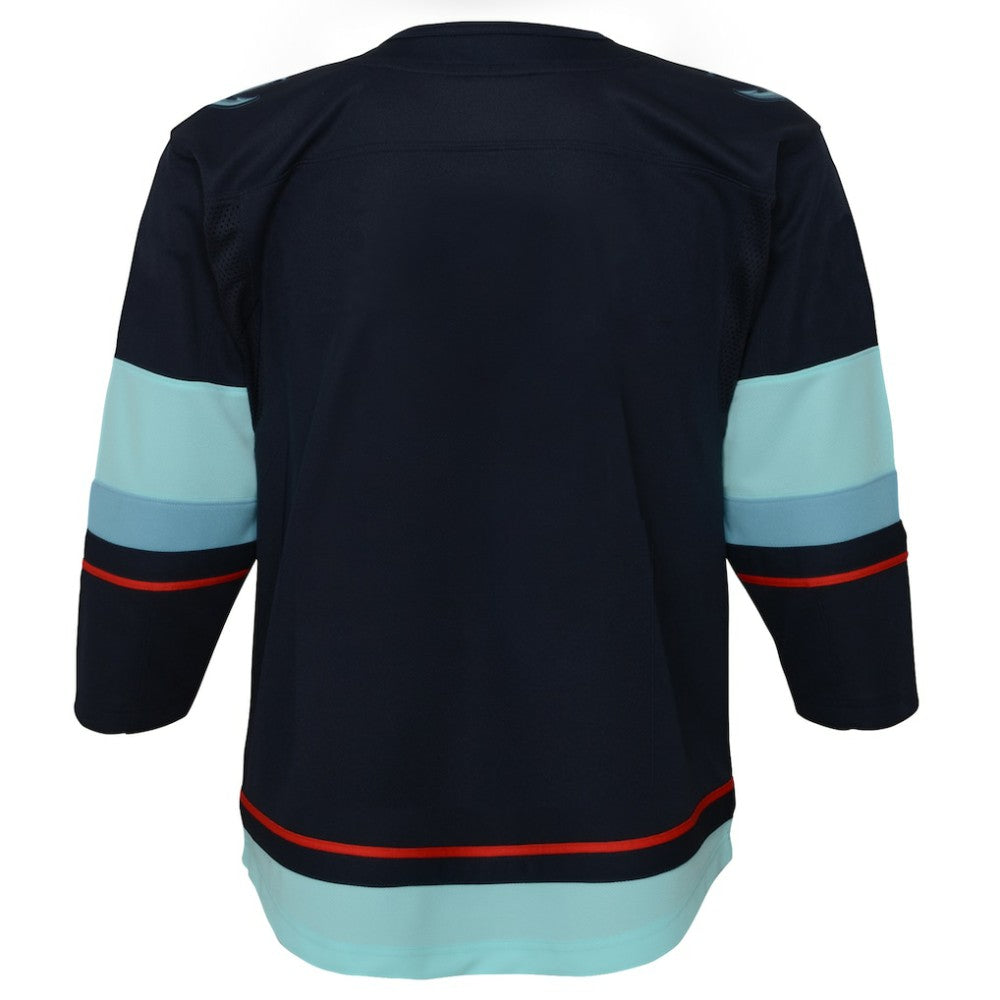 Seattle Kraken Youth Home Premier Jersey - Navy | NHL Jerseys