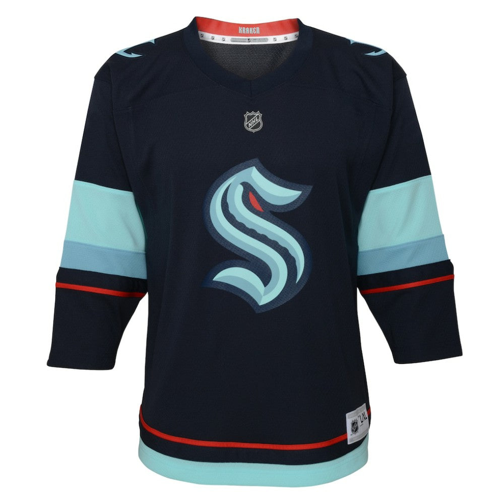 Seattle Kraken Youth Home Replica Jersey - Navy | NHL Jerseys