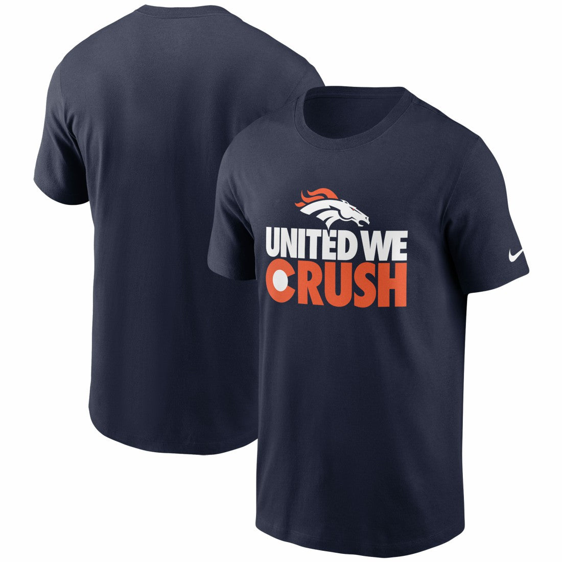 Denver Broncos Hometown Collection Crush T-Shirt Navy - Nike