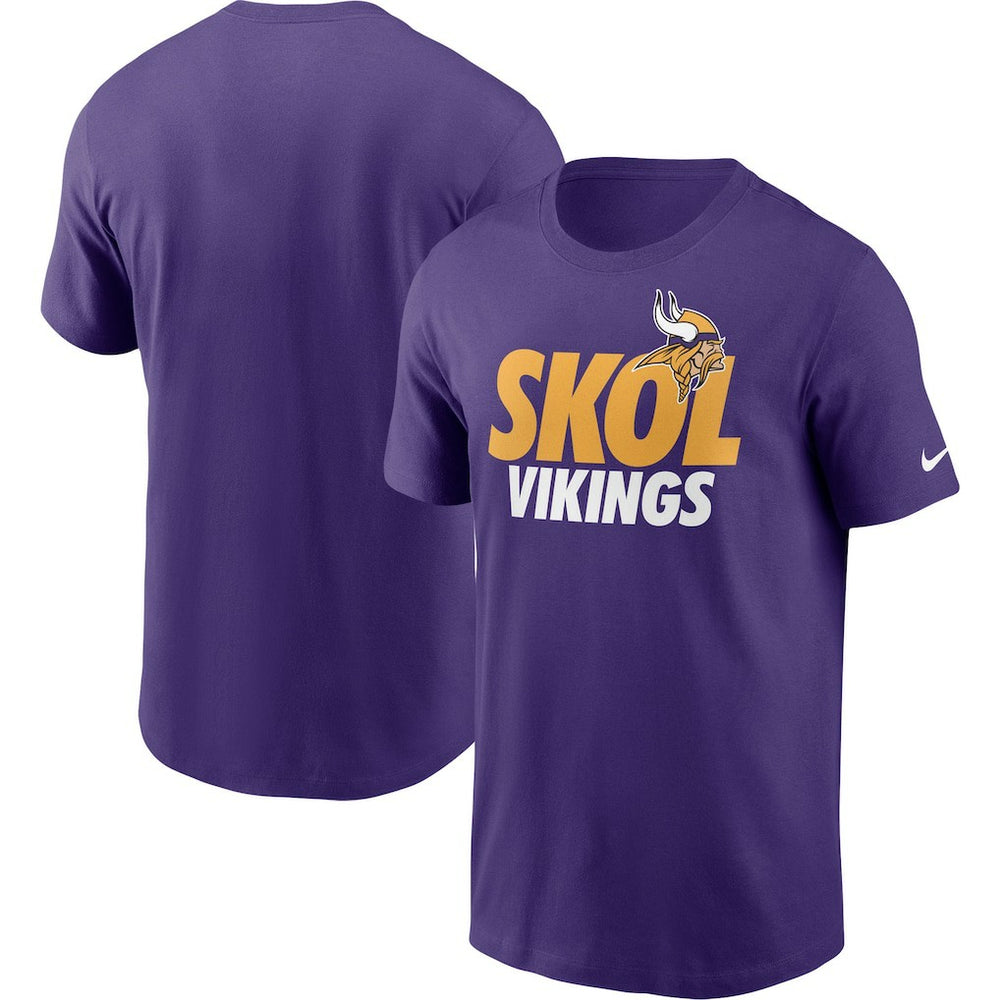 Minnesota Vikings Hometown Collection Skol T-Shirt Purple - Nike