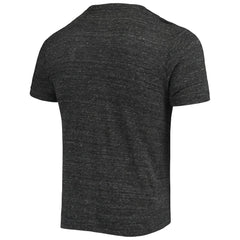 Las Vegas Raiders New Era Helmet Logo Tri-Blend T-Shirt Black - NFL
