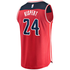 Fanatics - Corey Kispert Washington Wizards Youth Fast Break Replica Jersey Red - Icon Edition