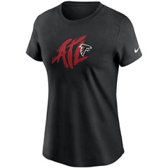 Atlanta Falcons Women's Hometown Collection T-Shirt Black - Nike
