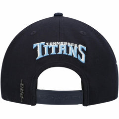 Tennessee Titans Pro Standard Script Wordmark Snapback Hat Navy - NFL
