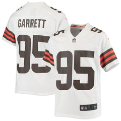 Myles Garrett Cleveland Browns Youth Game Jersey White - Nike