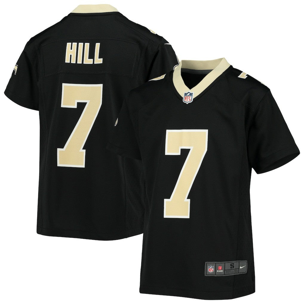 Taysom Hill New Orleans Saints Youth Game Jersey Black - Nike