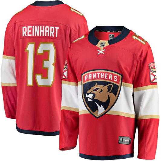 Sam Reinhart Florida Panthers Fanatics Breakaway Player Jersey - Red | NHL Jerseys