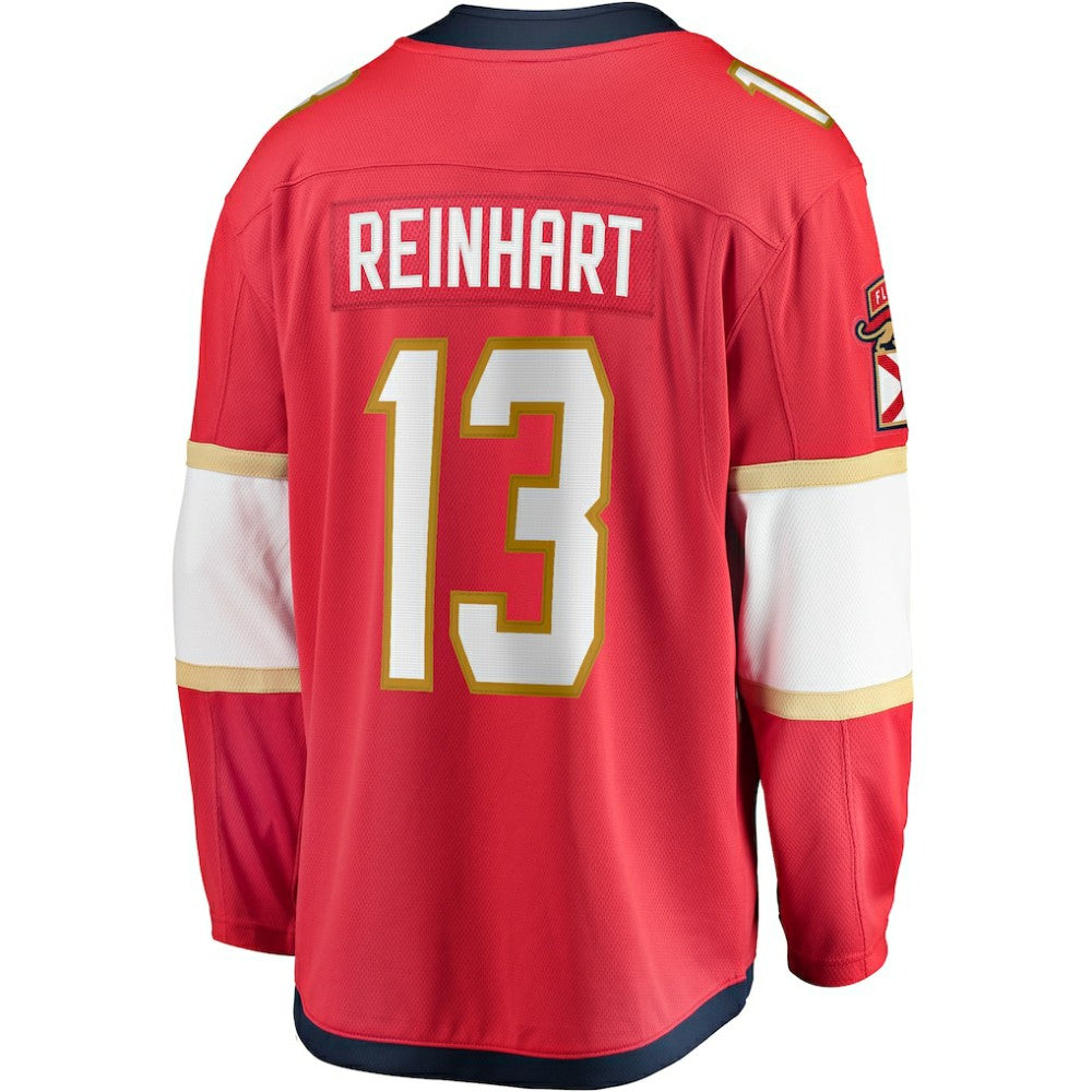 Sam Reinhart Florida Panthers Fanatics Breakaway Player Jersey - Red | NHL Jerseys