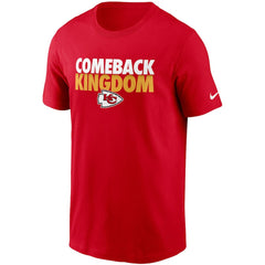 Kansas City Chiefs Hometown Collection Comeback T-Shirt Red - Nike