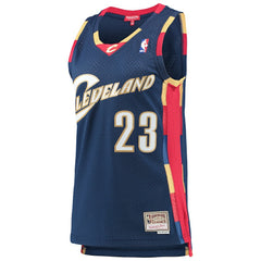 Mitchell & Ness - LeBron James Cleveland Cavaliers Women's Hardwood Classics Swingman Jersey - Navy