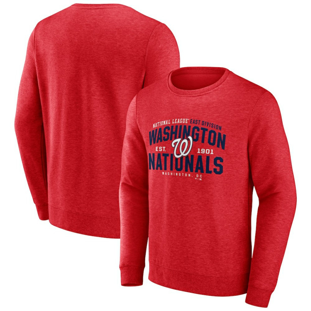 Washington Nationals Fanatics Classic Move Pullover Sweatshirt On Sale