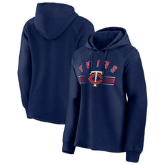 Minnesota Twins Fanatics Women's Perfect Play Raglan Pullover Hoodie for sale