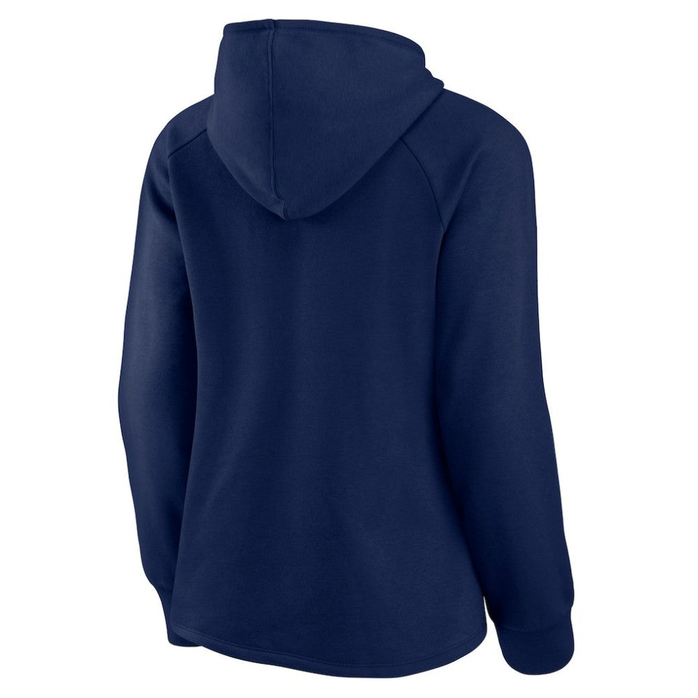 Milwaukee Brewers Fanatics Women's Perfect Play Raglan Pullover Hoodie On Sale