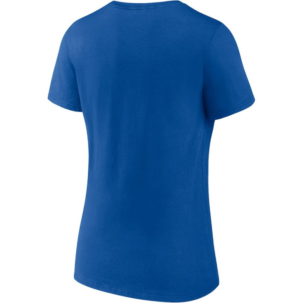 St. Louis Blues - Fanatics Women's Parent 2-Pack V-Neck T-Shirt Set Blue/Heathered Gray