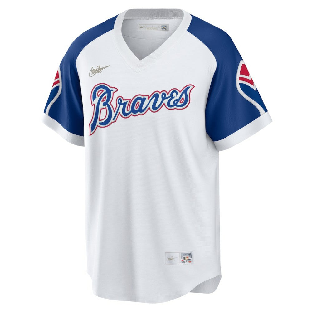 Hank Aaron Atlanta Braves Nike Home Cooperstown Collection Player Jersey for sale