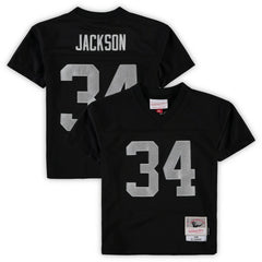 Bo Jackson Las Vegas Raiders Preschool 1988 Retired Player Legacy Jersey Black - Mitchell & Ness