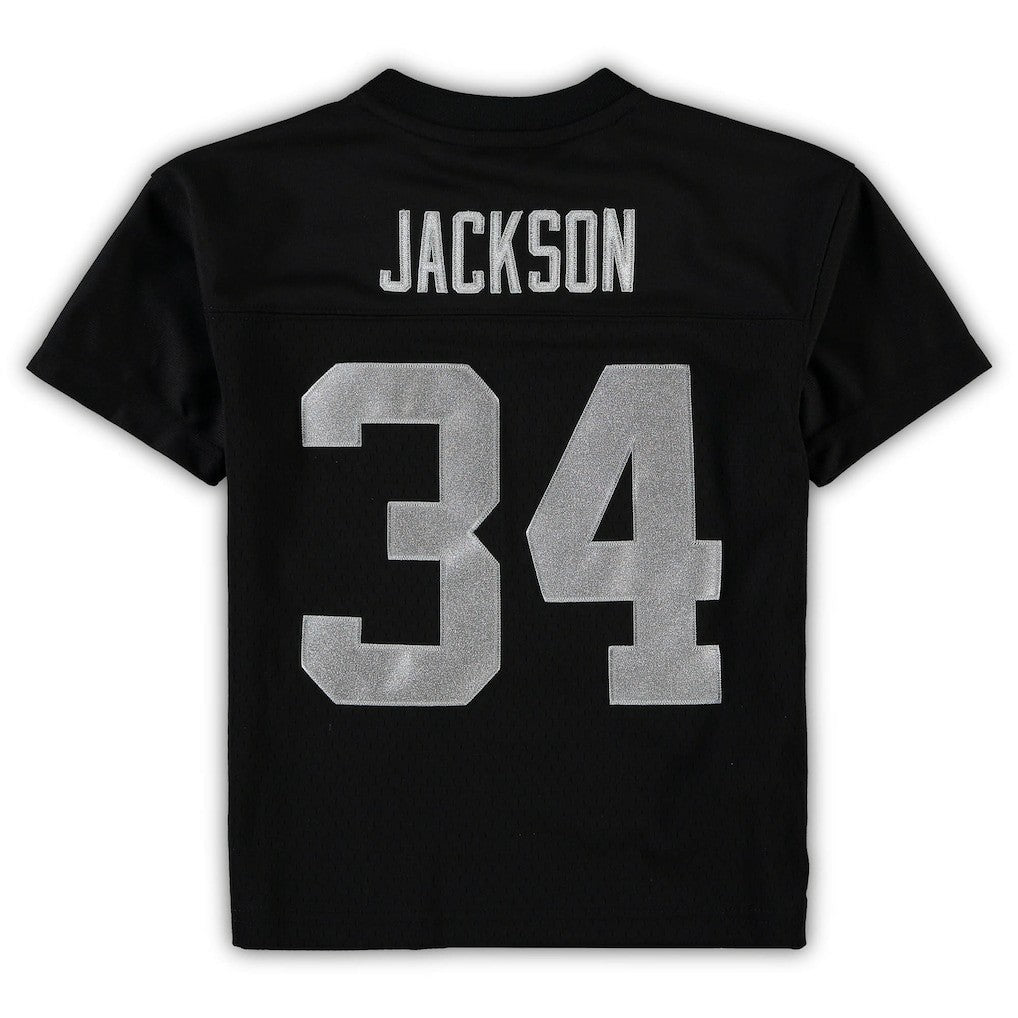 Bo Jackson Las Vegas Raiders Preschool 1988 Retired Player Legacy Jersey Black - Mitchell & Ness