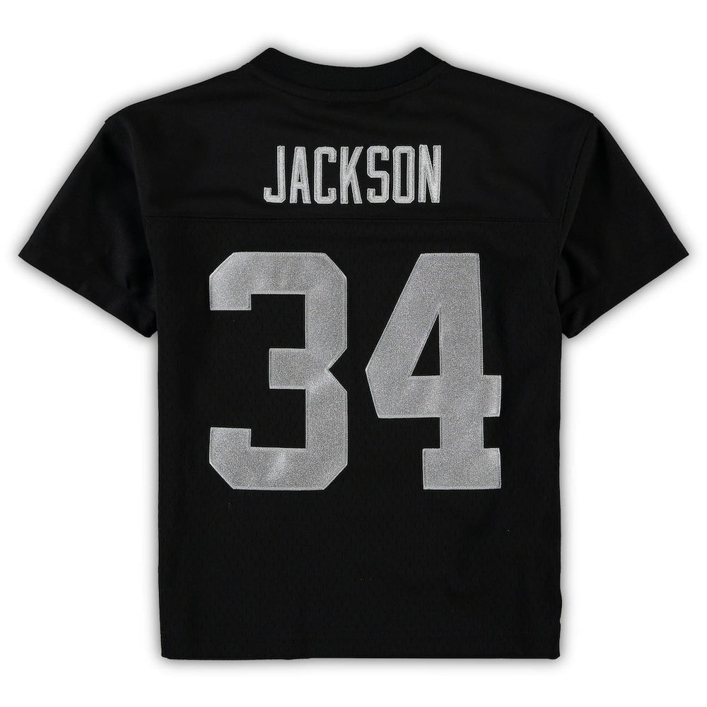 Bo Jackson Las Vegas Raiders Preschool 1988 Retired Player Legacy Jersey Black - Mitchell & Ness