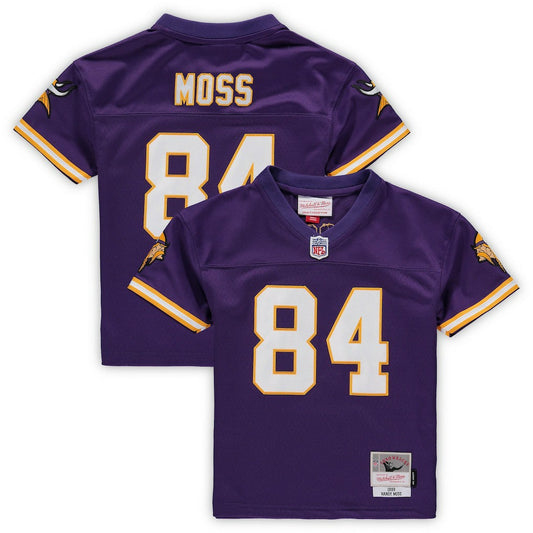 Randy Moss Minnesota Vikings Male Preschool 1998 Retired Legacy Jersey - Purple for sale | NFL Jerseys